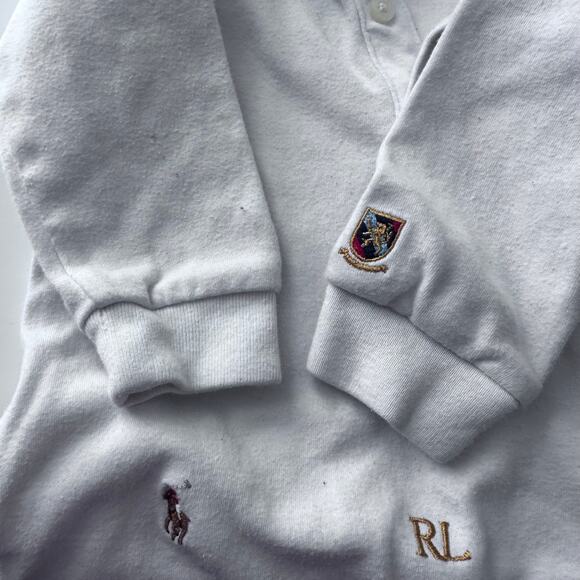 Ralph Lauren White Polo Coverall - Size 9 Months - Picture 5 of 5